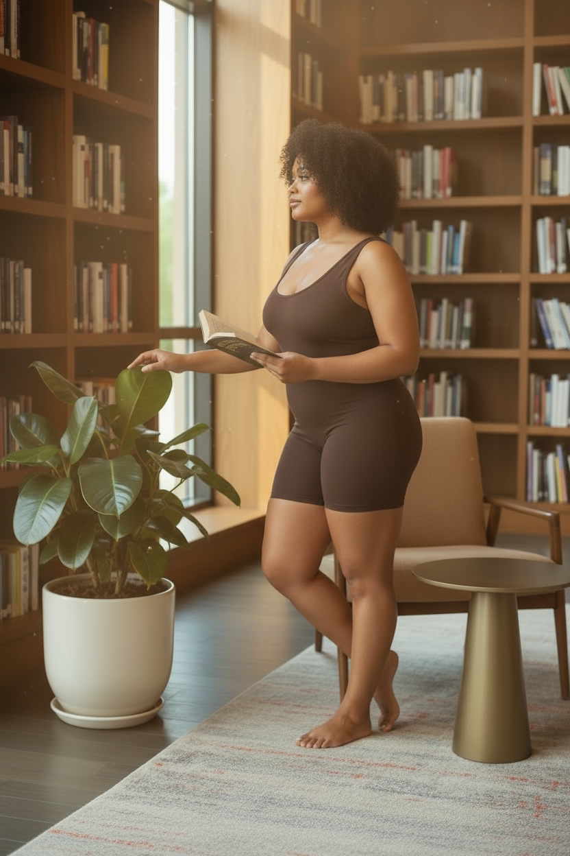 Women’s Sage Green Backless Workout Romper – Scrunch Butt Lifting Yoga Onesie