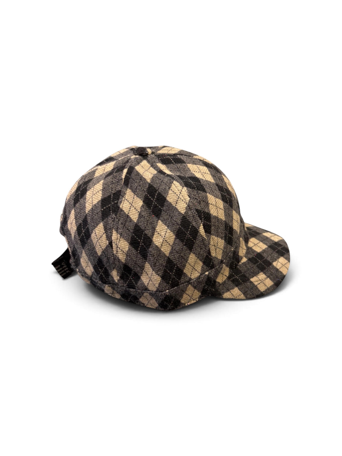 Classic Plaid Argyle Print Baseball Cap