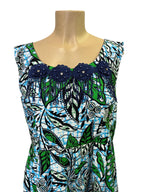 African Print Bodycon Midi Dress