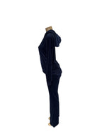 Velour Tie-Dye Zip-Up Tracksuit Set