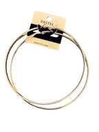 Classic Large Gold Hoop Earrings
