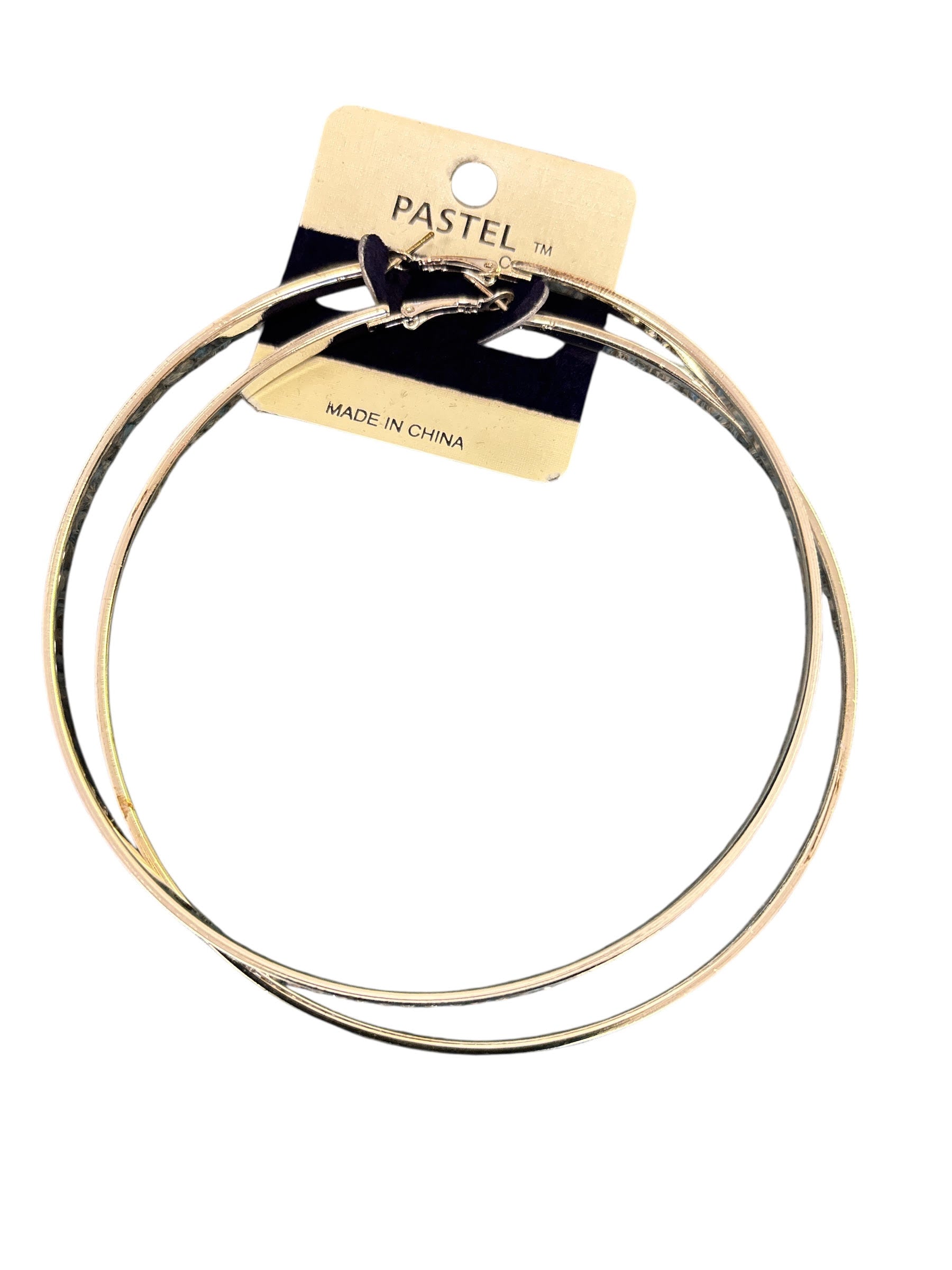 Classic Large Gold Hoop Earrings