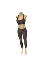 Tie-Dye Honeycomb Texture Workout Set