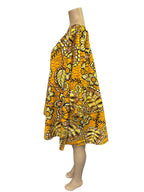 Yellow Peplum dress