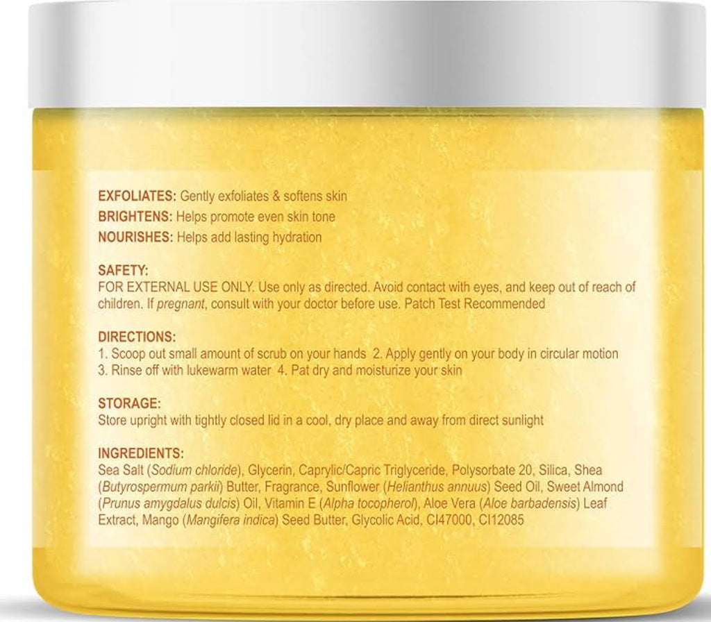 Mango Swirl Sugar Body Scrub | Exfoliating