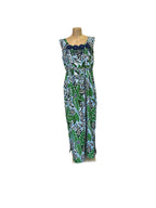 African Print Bodycon Midi Dress
