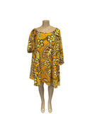 Yellow Peplum dress