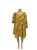 Yellow Peplum dress