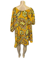 Yellow Peplum dress