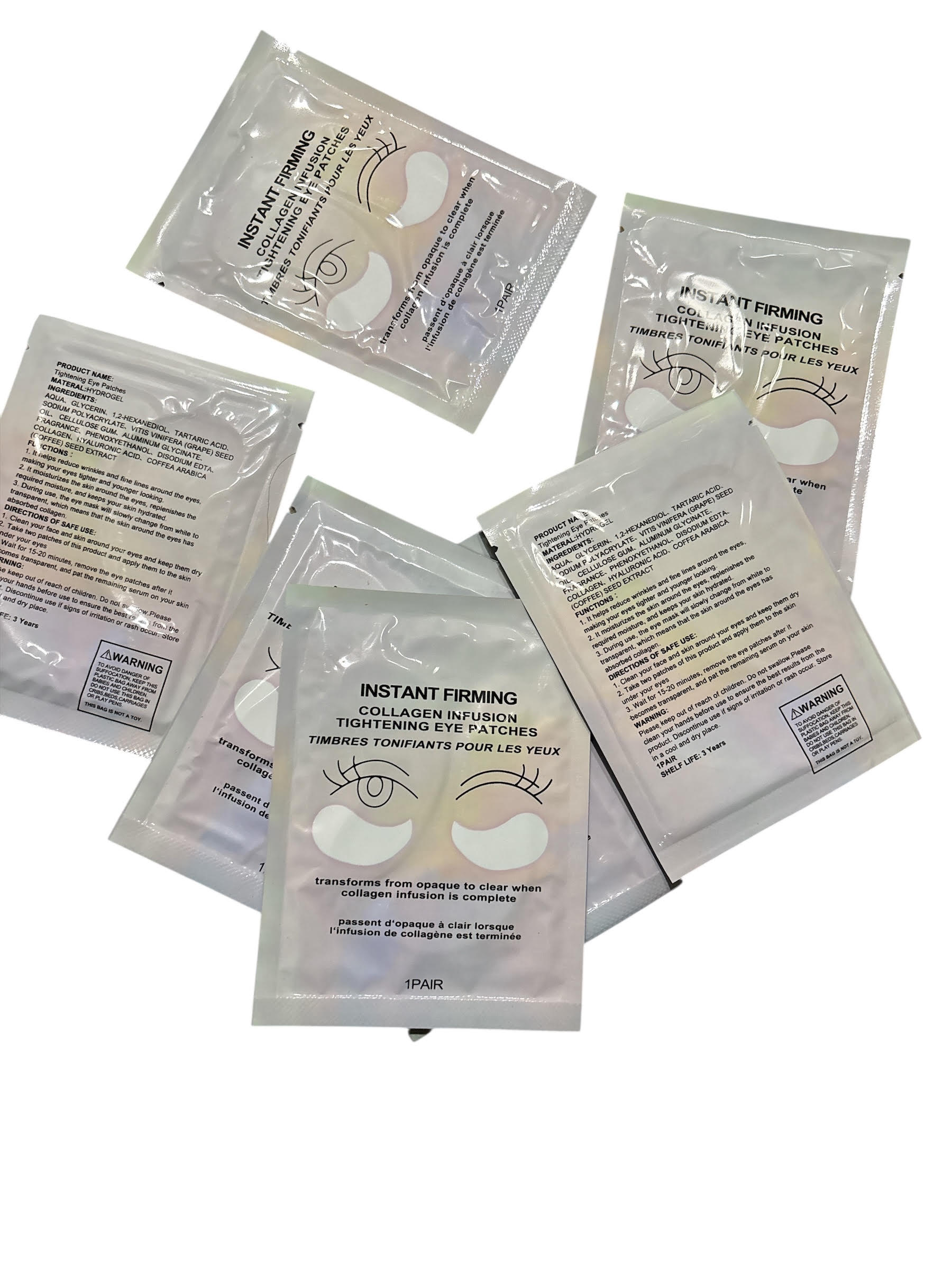 Instant Firming Collagen Infusion Eye Patches