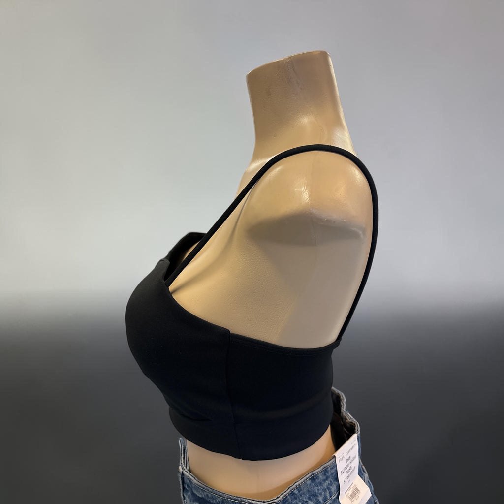 Black Sweetheart Bustier Crop Top