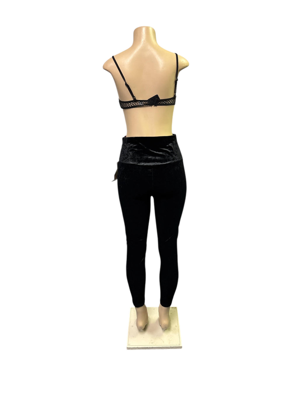 High-Waisted Black Leggings