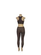 Tie-Dye Honeycomb Texture Workout Set